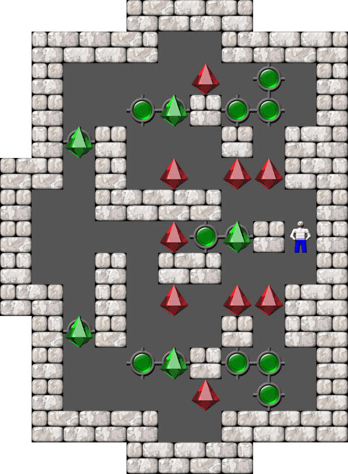 Sokoban Li Jin You Collection level 350